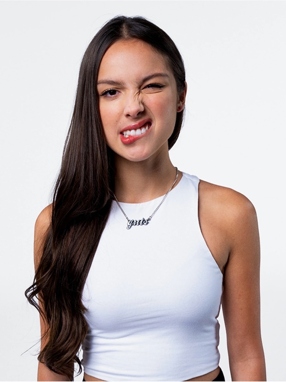 Olivia Rodrigo GUTS Silver Necklace